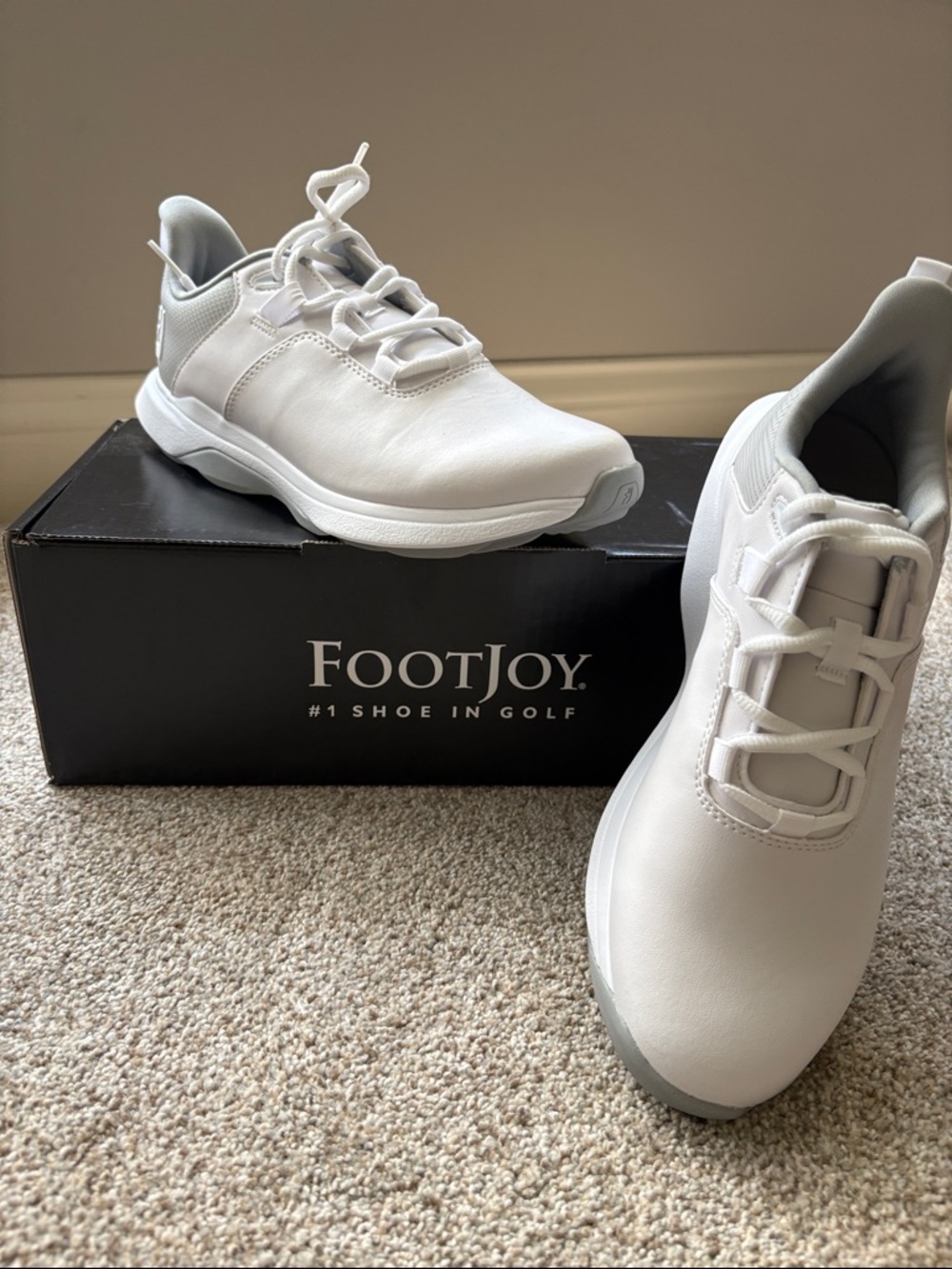 FootJoy White ProLite Golf Shoes. New in box!
